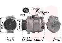 Compressor, air conditioning