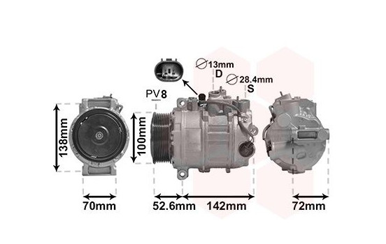 Compressor, air conditioning