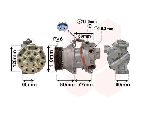 Compressor, air conditioning
