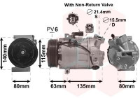 Compressor, air conditioning