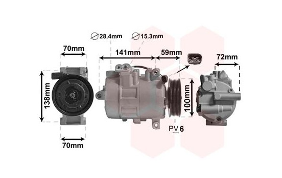 Compressor, air conditioning