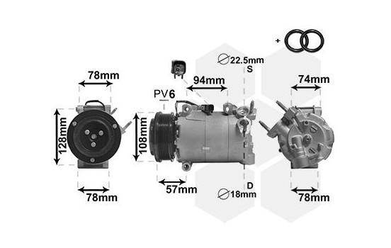 Compressor, air conditioning