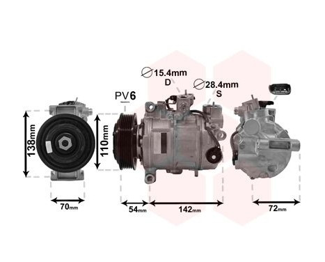 Compressor, air conditioning