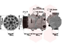Compressor, air conditioning