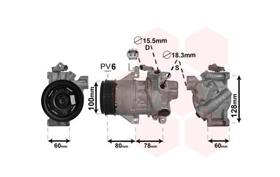 Compressor, air conditioning