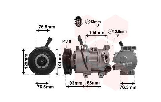 Compressor, air conditioning