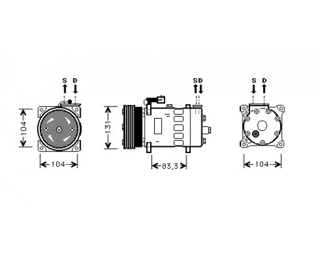 Compressor, air conditioning