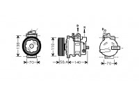 Compressor, air conditioning