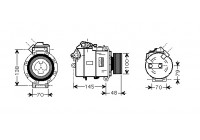 Compressor, air conditioning