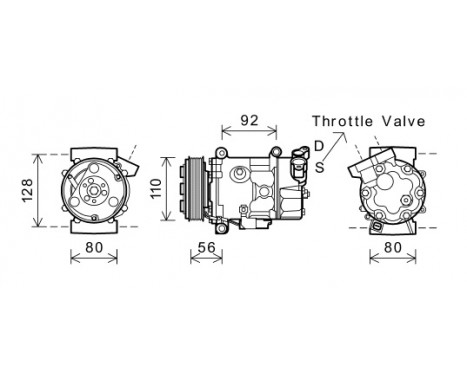 Compressor, air conditioning, Image 2