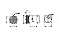 Compressor, air conditioning