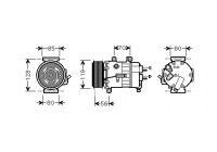 Compressor, air conditioning