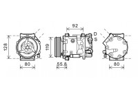Compressor, air conditioning
