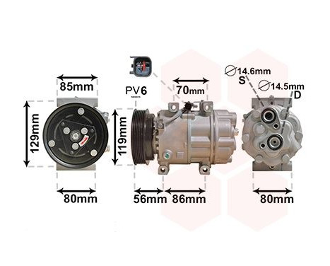 Compressor, air conditioning