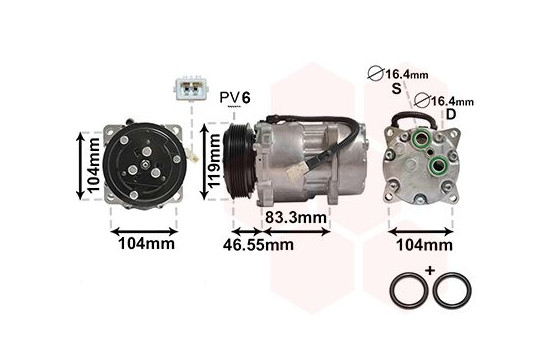 Compressor, air conditioning