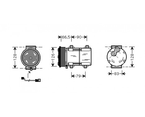 Compressor, air conditioning