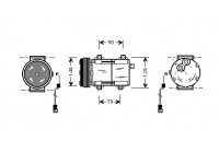 Compressor, air conditioning