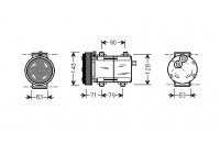 Compressor, air conditioning