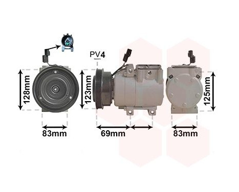Compressor, air conditioning