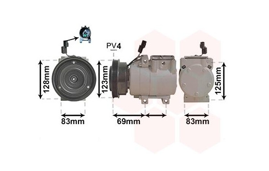 Compressor, air conditioning