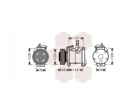 Compressor, air conditioning, Image 2