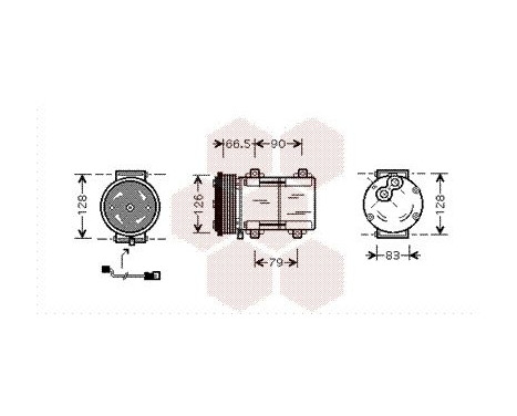 Compressor, air conditioning, Image 2