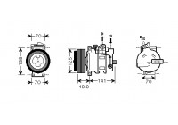 Compressor, air conditioning