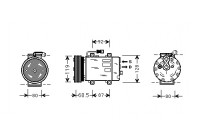 Compressor, air conditioning