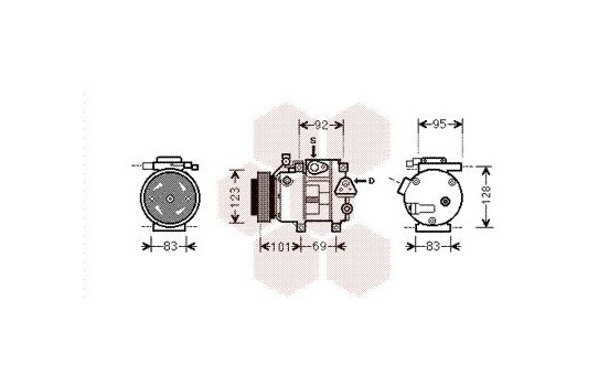 Compressor, air conditioning, Image 2
