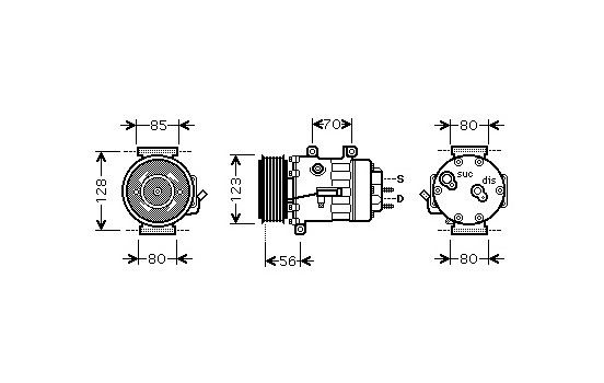 Compressor, air conditioning