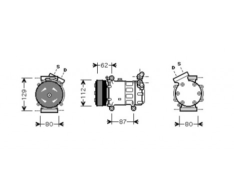 Compressor, air conditioning