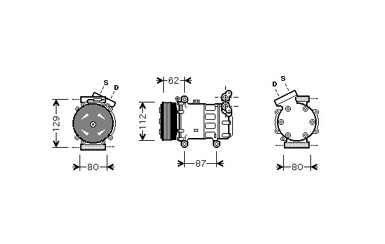 Compressor, air conditioning
