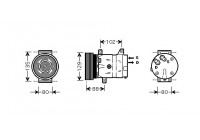 Compressor, air conditioning