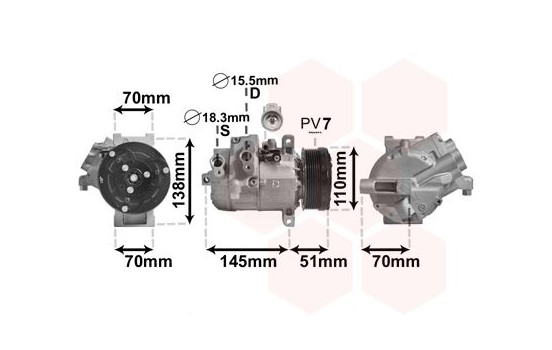 Compressor, air conditioning