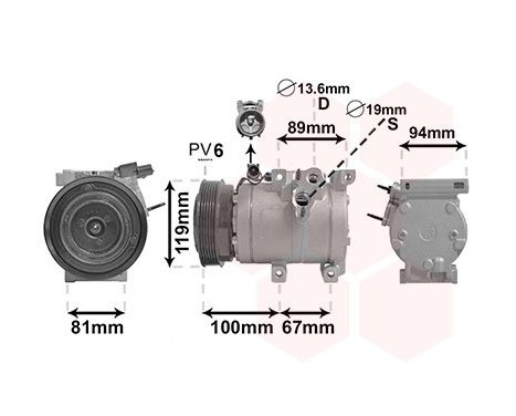 Compressor, air conditioning, Image 2