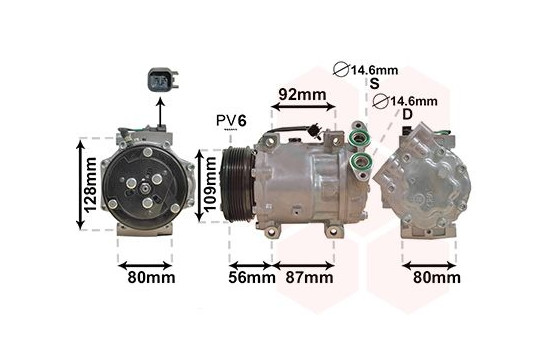 Compressor, air conditioning