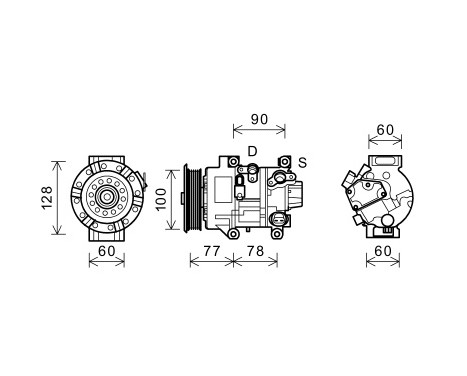 Compressor, air conditioning, Image 2
