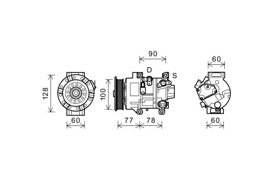 Compressor, air conditioning, Image 2