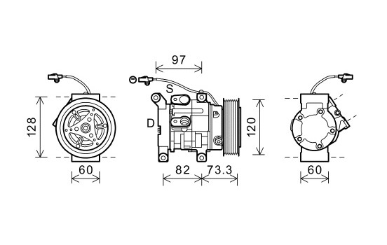 Compressor, air conditioning, Image 2