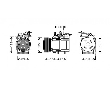 Compressor, air conditioning, Image 2