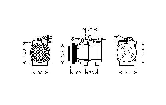 Compressor, air conditioning