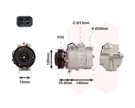 Compressor, air conditioning
