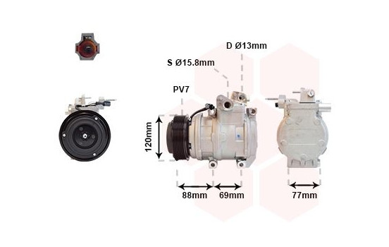 Compressor, air conditioning