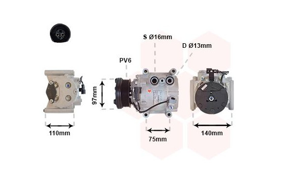 Compressor, air conditioning