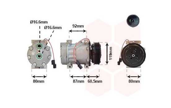 Compressor, air conditioning