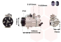 Compressor, air conditioning