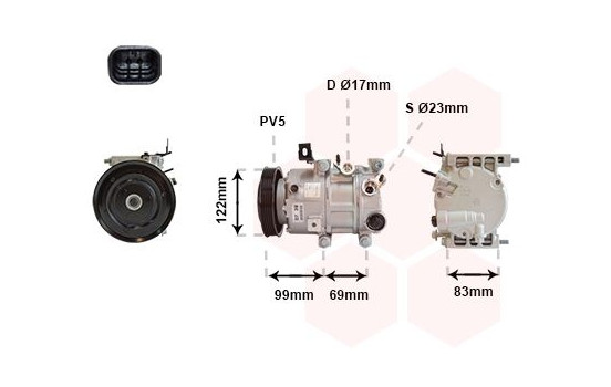 Compressor, air conditioning