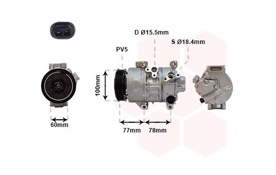Compressor, air conditioning