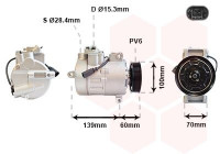 Compressor, air conditioning
