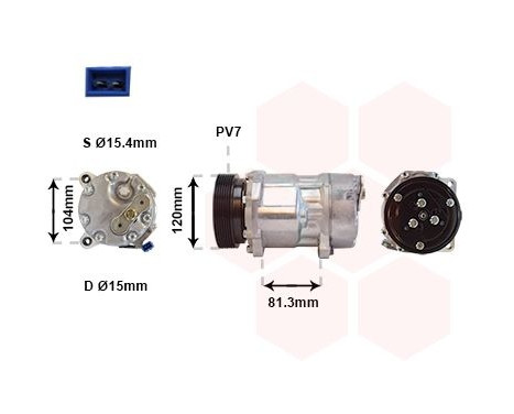 Compressor, air conditioning